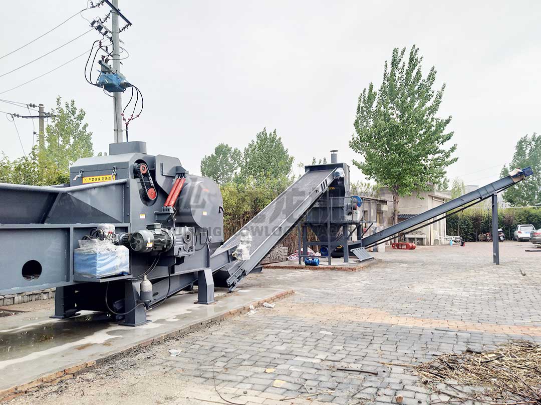 木材粉碎設備生產(chǎn)線